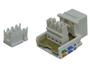 Imagem de Conector Femea Hikari RJ11 KEYST CAT3 8X4 CJ 10
