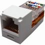 Imagem de Conector Fêmea Panduit Cj588iw Rj45 Mini-Jack Cat5e White