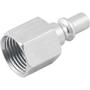 Imagem de Conector Femea Rosca 1/4x3/8" com 1 peça - Vonder