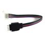 Imagem de Conector Fita Led Rgb 8mm 4 Vias com Conector P4 - 20 unidades