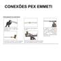 Imagem de Conector Fixa Macho PEX Água 25X3/4" Kit c/ 30 - Emmeti