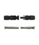 Imagem de Conector Fotovoltaico Tipo MC4 de 1000Vcc IP67 com 1 Via (Pacote com 10 Pares)