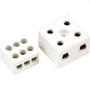 Imagem de Conector Foxlux Porcelana 10Mm Trif - Kit C/50 Unidades