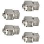 Imagem de Conector Keystone RJ45 da Cat6A,blindado, interface de rede