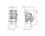 Imagem de Conector Laranja Multipolar Fixo AKZ3191-04 de 4 Vias - Passo 2,54mm - Phoenix Mecano