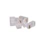 Imagem de Conector Macho Cat6e Rj45 Fortrek Pacote C/ 100 Unidades