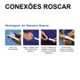 Imagem de Conector Macho Gás 20 Mm X 3/4 -  Roscar Emmeti