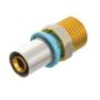 Imagem de Conector Macho para Água 16mm X 1/2 - LBP Prensar Emmeti