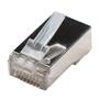 Imagem de Conector Macho RJ45 CAT5e Shielded ADConnect - 1 unidade