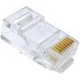 Imagem de Conector Macho Rj45 Cat6 Fortrek 100 Unidades