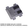 Imagem de Conector Menor Módulo Injeção GM S10 Tracker Prisma Onix Cobalt
