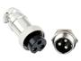 Imagem de Conector mike 3 vias m/f