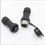Imagem de Conector Mike Emenda Gx16mm 10 Pinos Macho+femea