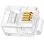 Imagem de Conector Modular Rj11 (So Plug Jack) 606 - Kit C/20
