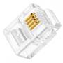 Imagem de Conector Modular Rj11 (So Plug Jack) 606 - Kit C/20