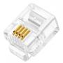 Imagem de Conector Modular Rj11 (So Plug Jack) 606 - Kit C/20