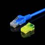 Imagem de Conector Modular RJ45 Amarelo Anpwoo AMP01 - Kit com 100 Peças
