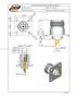 Imagem de Conector N 50 Ohms Fêmea Reto Painel Base Quadrada 25,40mm Furo Base 3,3mm - CF-2 - Gav 17- KLC