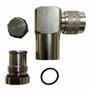 Imagem de Conector N Macho Angular p/ Cabo Cellflex 1/2 Corrugado