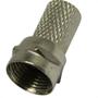 Imagem de Conector P/Cabo Coaxial F.C/Rosca 06 Dezcom - Kit C/20 Unidades