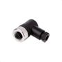 Imagem de Conector P/ Sensor M12 Femea Pnp-npn 4 Fios/pinos (20 Unid.)