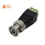 Imagem de Conector Para Câmera Sistema Segurança Bnc Borne Macho - Unidade