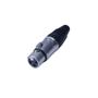 Imagem de Conector Plug Canon XLR Fêmea 3 Pinos