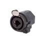Imagem de Conector plug combo xlr p10 canon femea painel com trava