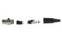 Imagem de Conector Plug Mini Xlr Femea 3 Pinos Ag3f Amphenol