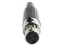 Imagem de Conector Plug Mini Xlr Femea 3 Pinos Ag3f Amphenol