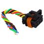 Imagem de Conector Plug P/ Chicote Do Farol Fiat Doblo 2001 2002 2003 2004 À 2009