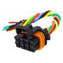 Imagem de Conector Plug P/ Chicote Do Farol Fiat Doblo 2001 2002 2003 2004 À 2009