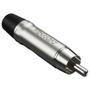 Imagem de Conector Plug Rca Macho Wc 1212 Bk  Wireconex 10unidades - Pç / 10