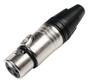 Imagem de Conector Plug Xlr Femea Linha Profissional Lu-71221 Luminos