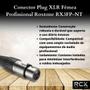 Imagem de Conector Plug Xlr Fêmea Profissional Roxtone Rx3Fp-Nt