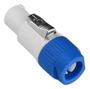 Imagem de Conector Powercon Macho Out 3 Polos Branco 20A Linha Mxt