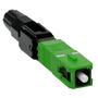 Imagem de Conector Rapido Fast Crimp Sc-apc Verde Transcend Com 10 Un