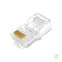 Imagem de Conector RJ-45 CAT-5 - Para Estrutura de Rede - Pacote com 20 ou 50 unidades