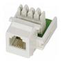 Imagem de Conector RJ11 Fêmea keystone Categoria 3 - Pacote com 10 peças
