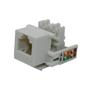 Imagem de Conector RJ11 Fêmea keystone Categoria 3 - Pacote com 10 peças