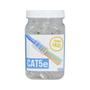Imagem de Conector RJ45 Cat5e de Passagem Ez Crimp Crimpagem Fácil Pier Telecom Pote com 100 Unidades
