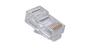 Imagem de Conector RJ45 Cat6 Fortrek pacote com 100un