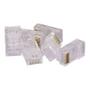 Imagem de Conector RJ45 Macho Transparente - 100 Unidades  CAT.5e