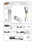 Imagem de Conector SMA Macho Reto Cabo Crimpagem RG/RGC-58 - 3024 - Gav 30 - KLC