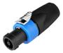 Imagem de Conector Speakon Macho 4 Vias Classe A Resistente Com Trava