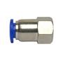 Imagem de Conector Tee Rosca Instantânea Mangueira 4mm x 1/8 5un