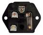 Imagem de Conector Tomada de Força Macho Tripolar As-07 com Porta Fusível 250V 10A