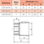 Imagem de Conector Unidut Reto Aluminio 3/4 " S/R CSP201/15 - WETZEL