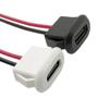 Imagem de Conector USB Tipo C à Prova d'Água - Soquete Fêmea (1 a 10 Peças) com Fio