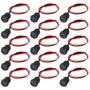 Imagem de Conector USB Tipo C Fêmea à Prova d'Água - 2 Pinos, 5 Peças, Carregamento Rápido